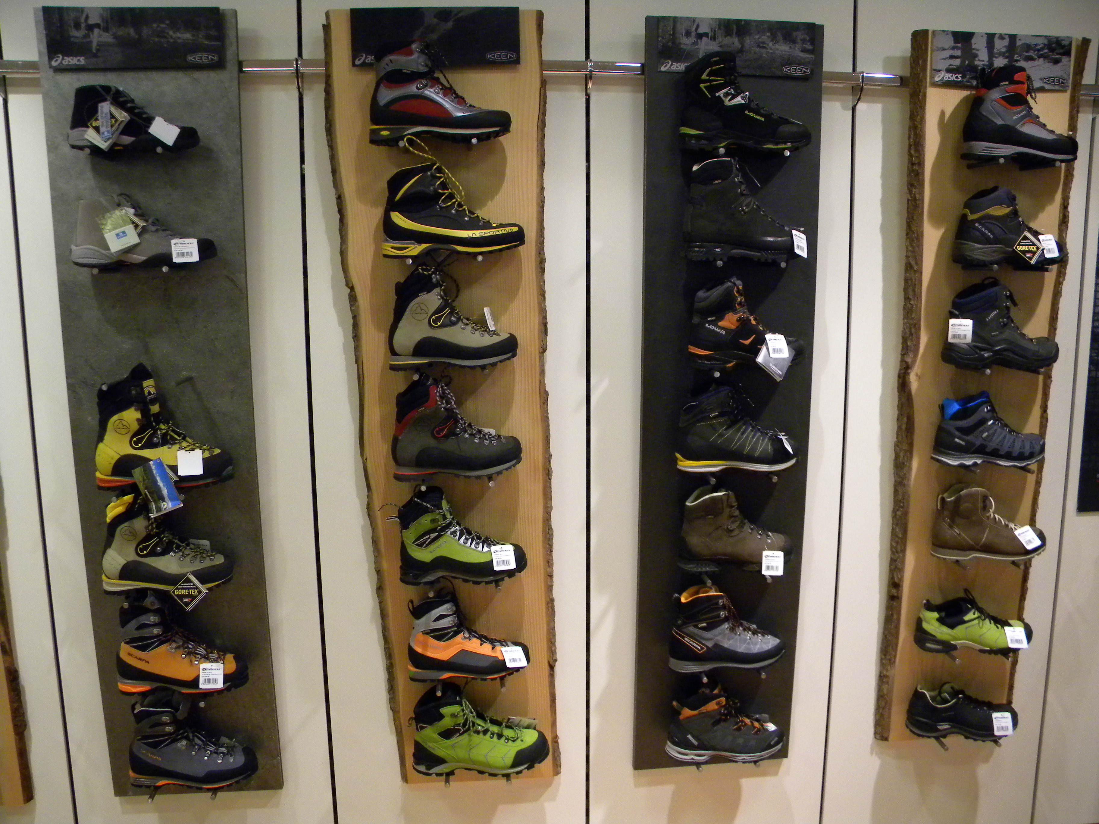 Organisieren von Schuhen