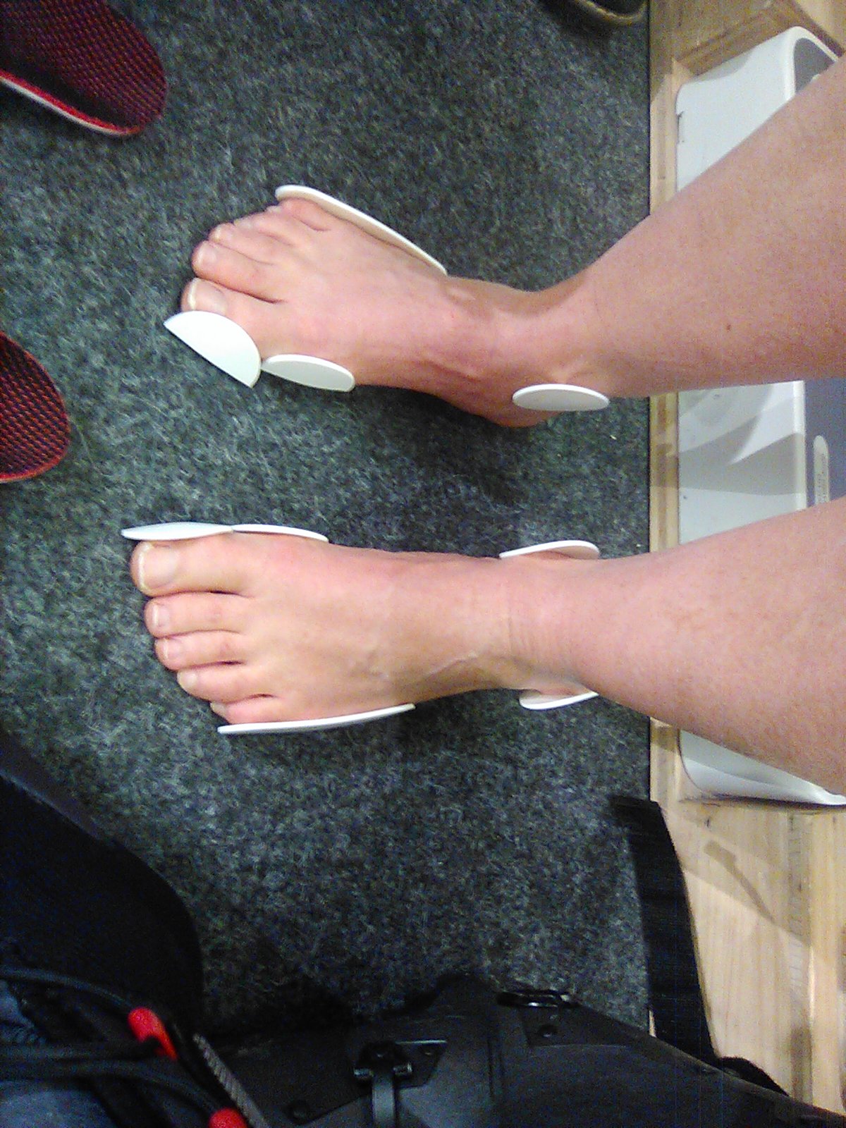 Schuhe ausweiten - Fitten